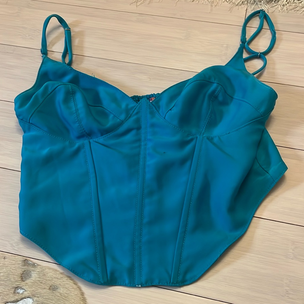 Blue Corset Size M